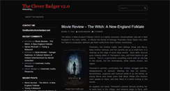 Desktop Screenshot of cleverbadger.net